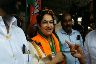 Padmaja Venugopal  Padmaja Venugopal joined bjp  trivandrum international airport  പത്മജ വേണുഗോപാൽ