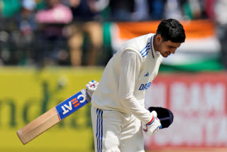 Indian batter Shubman Gill played a whirlwind knock of 110 runs from 150 deliveries on Friday in the fifth Test against the English side.
