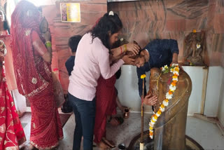 Swayambhu Shiv temple in Bharatpur