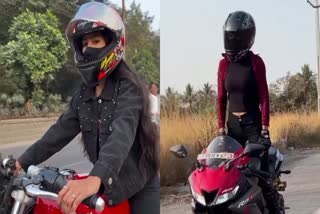 Women Bike Rider in Hanmakonda