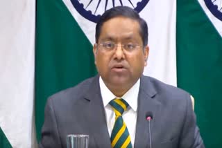 MEA spokesperson Randhir Jaiswal