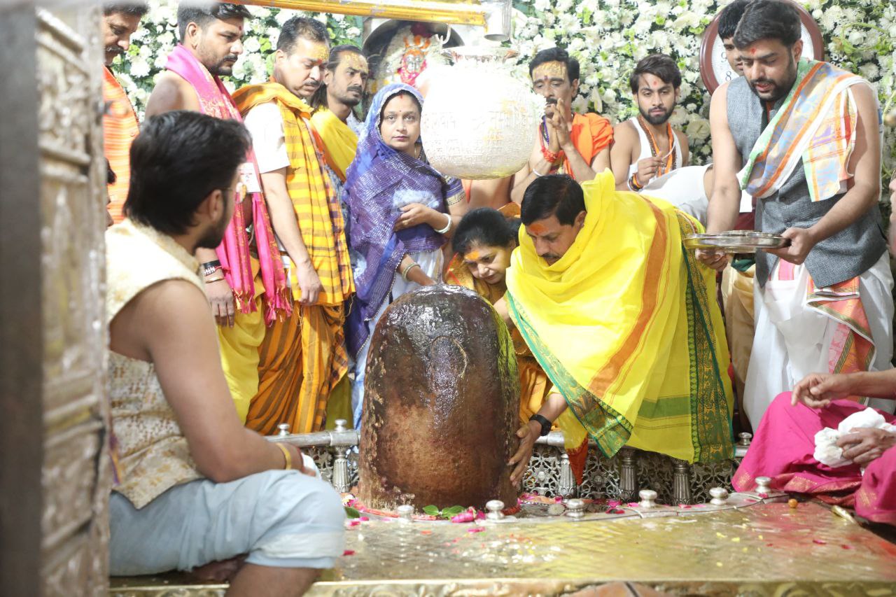 cm mohan yadav in ujjain mahashivratri