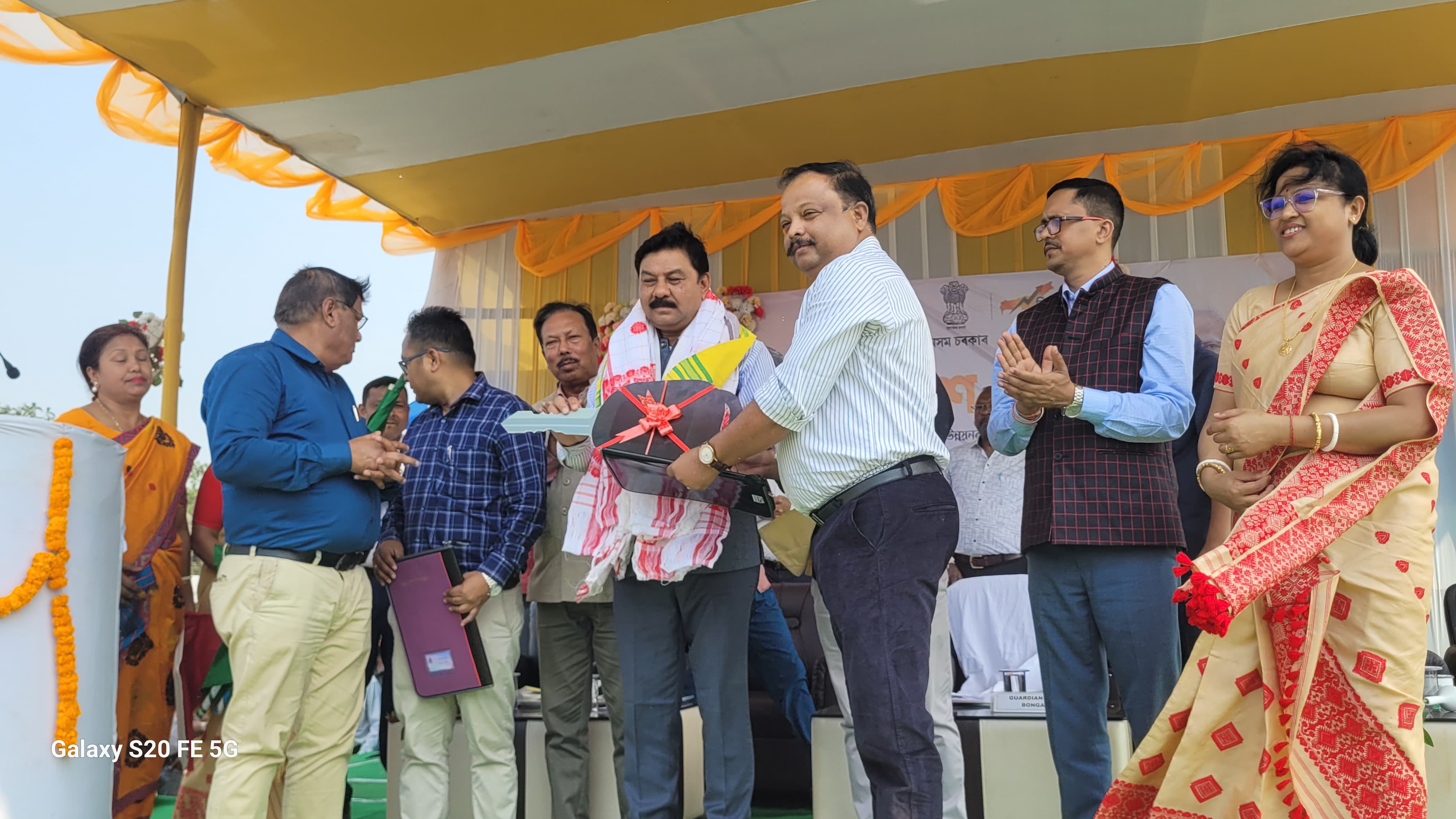 Various project inaugurate by Ranjit Kumar Dass in Bongaigaon