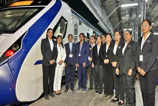 all-women crew operates Mumbai-Shirdi Vande Bharat train for first time on International Womens Day