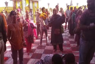 Famous 'Lathmar Holi' Begins In Uttar Pradesh's Barsana