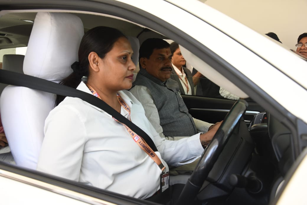Women took over the security of CM