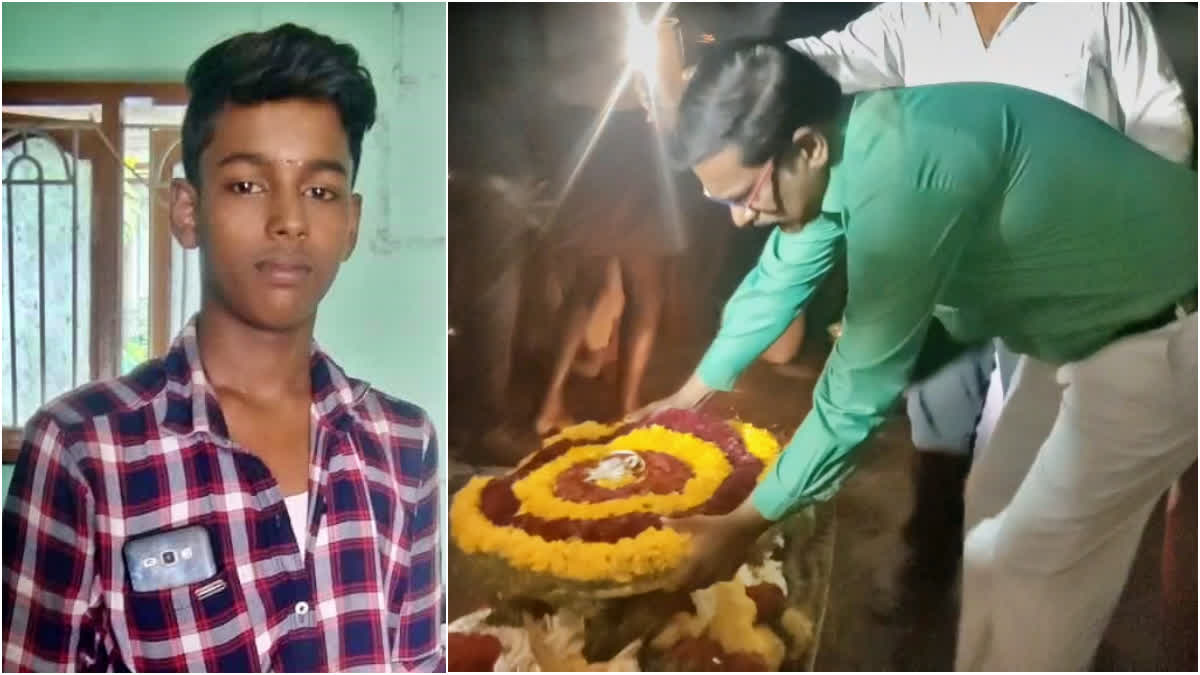 organs Donation of the youth who died in an accident in Tirupathur