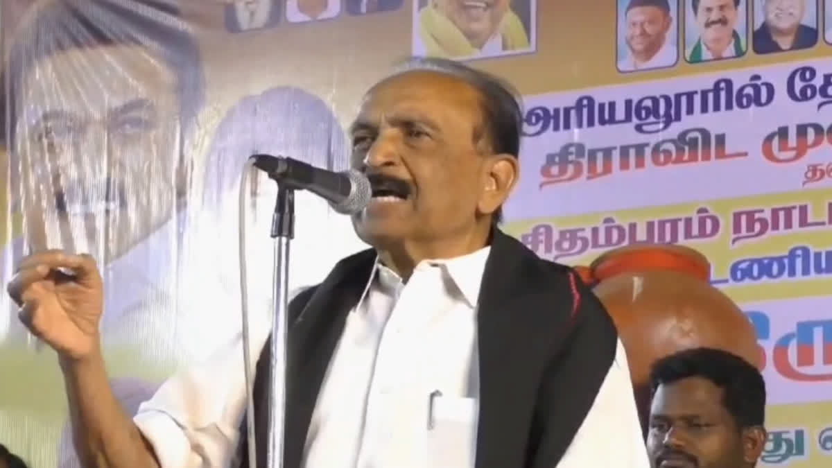 MDMK General Secretary Vaiko