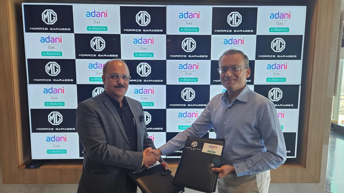 Adani Gas subsidiary joins MG Motor India