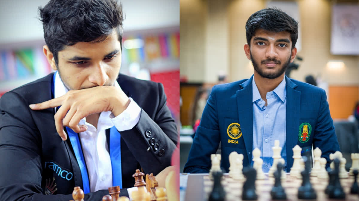 Grandmaster D Gukesh played a draw against top-seeded American Fabiano Caruana to a draw while Vidit Gujarathi secured another defeat against Russian Ian Nepomniachtchi in the fourth round of the ongoing Candidates chess tournament in Toronto in Canada on Monday.