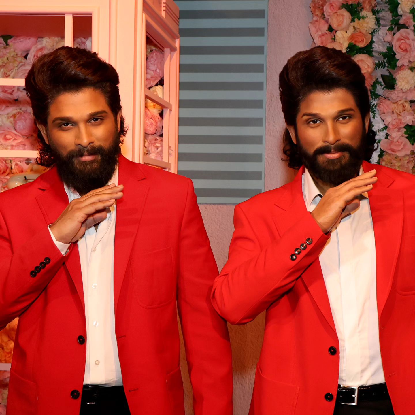 Allu Arjun at Madame Tussauds Dubai