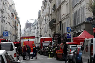 Paris apartment building explosion