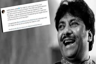 Late Classical Singer Rashid Khan's 'Message to Vote' on His Instagram Handle Erupts Outcry