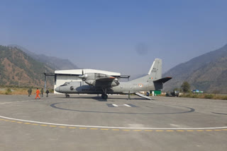 Gagan Shakti Military Exercise in Chinyalisaur Airport