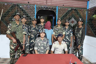 SSB Arrested Naxalite