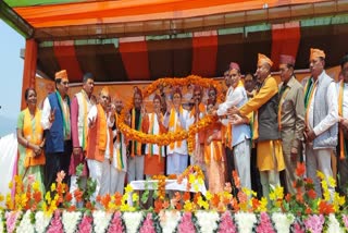 CM Pushkar Dhami Public Meeting Kapkot