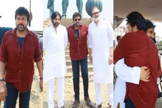 Vishwambhara Chiranjeevi Looks