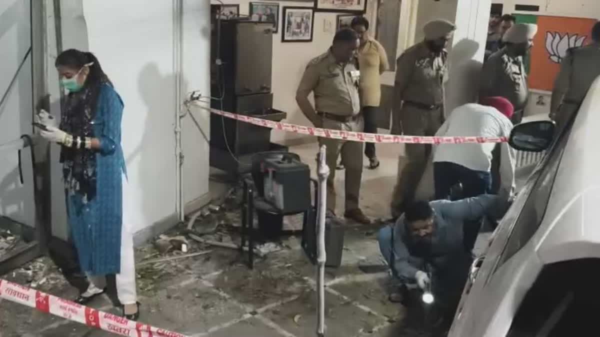 پنجاب میں بی جے پی لیڈر کے گھر پر دھماکہ