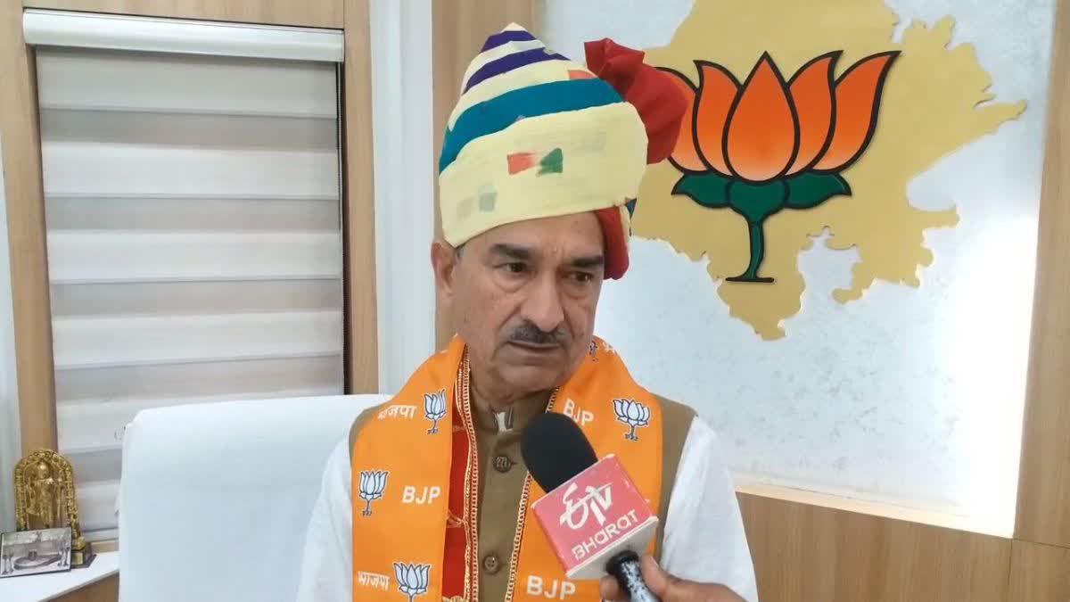 भाजपा प्रदेश अध्यक्ष मदन राठौड़