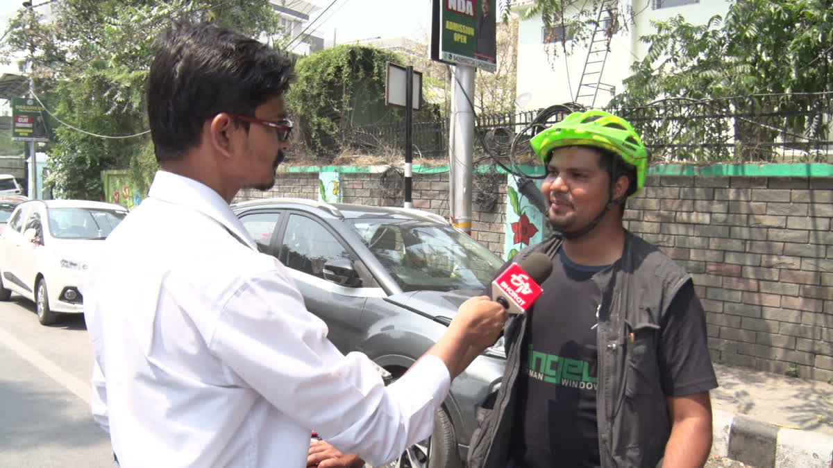 Cyclist Mahesh Kumar