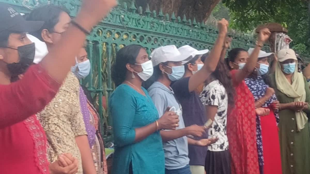 Women CPO Rank holders strike