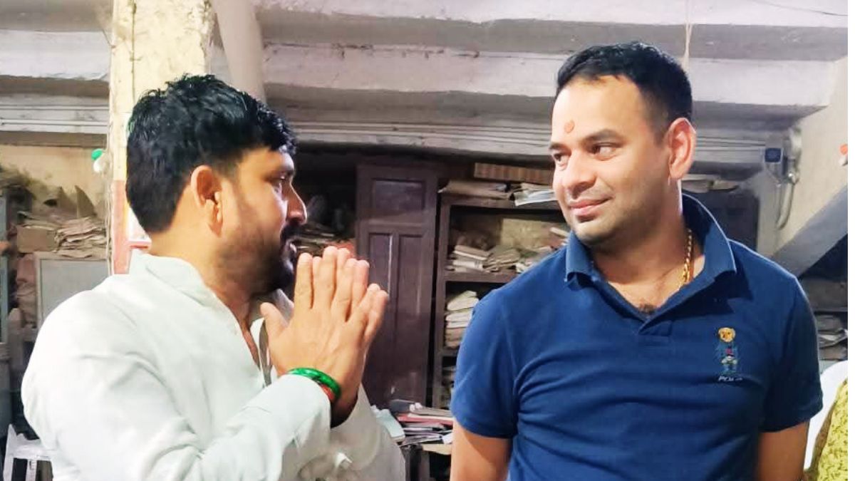 TEJ PRATAP YADAV in thana