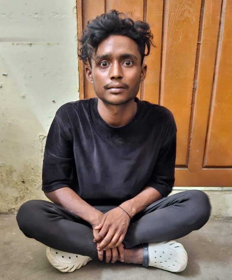கைது செய்யப்பட்ட அசாம் இளைஞர் நிஜாமுதீன்
