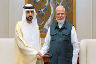 Prime Minister Narendra Modi Meets Crown Prince Of Dubai
