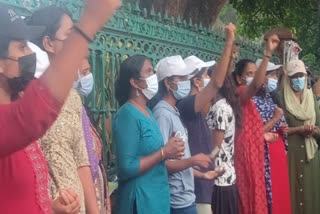 Women CPO Rank holders strike