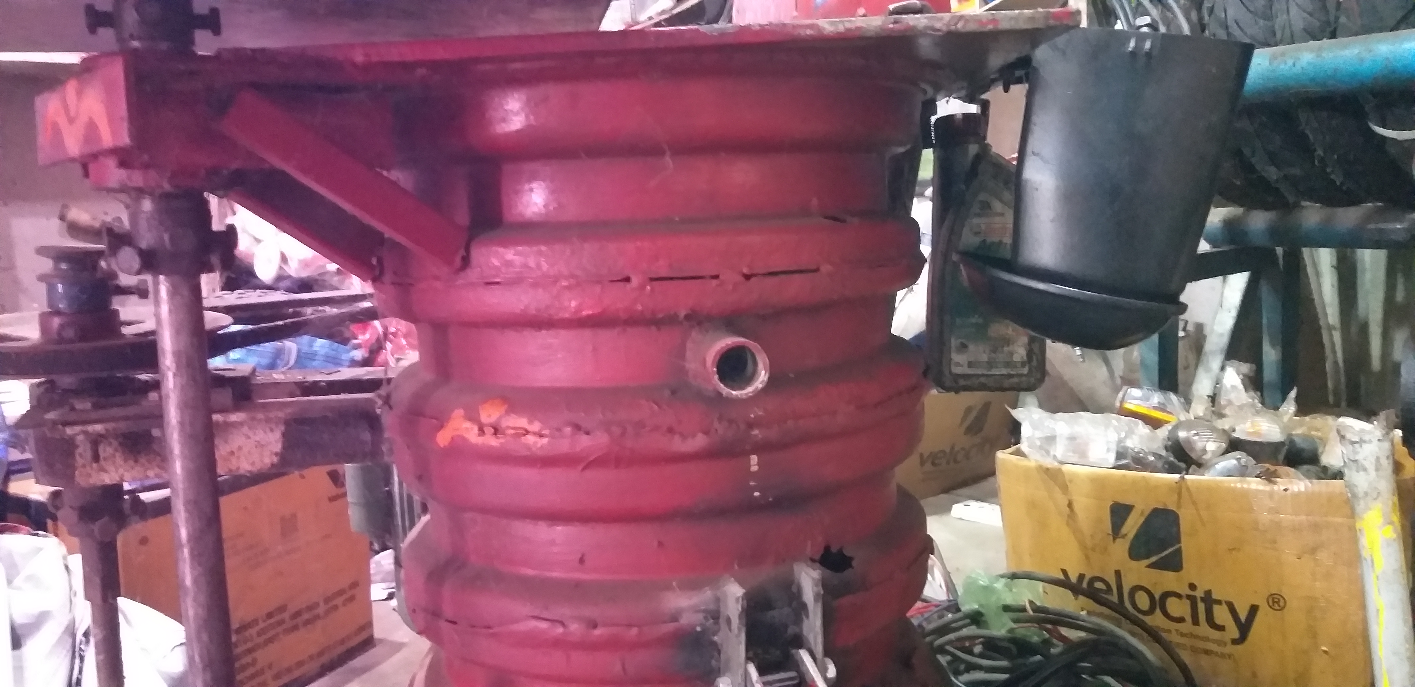 Bike tyre sealing machine odisha