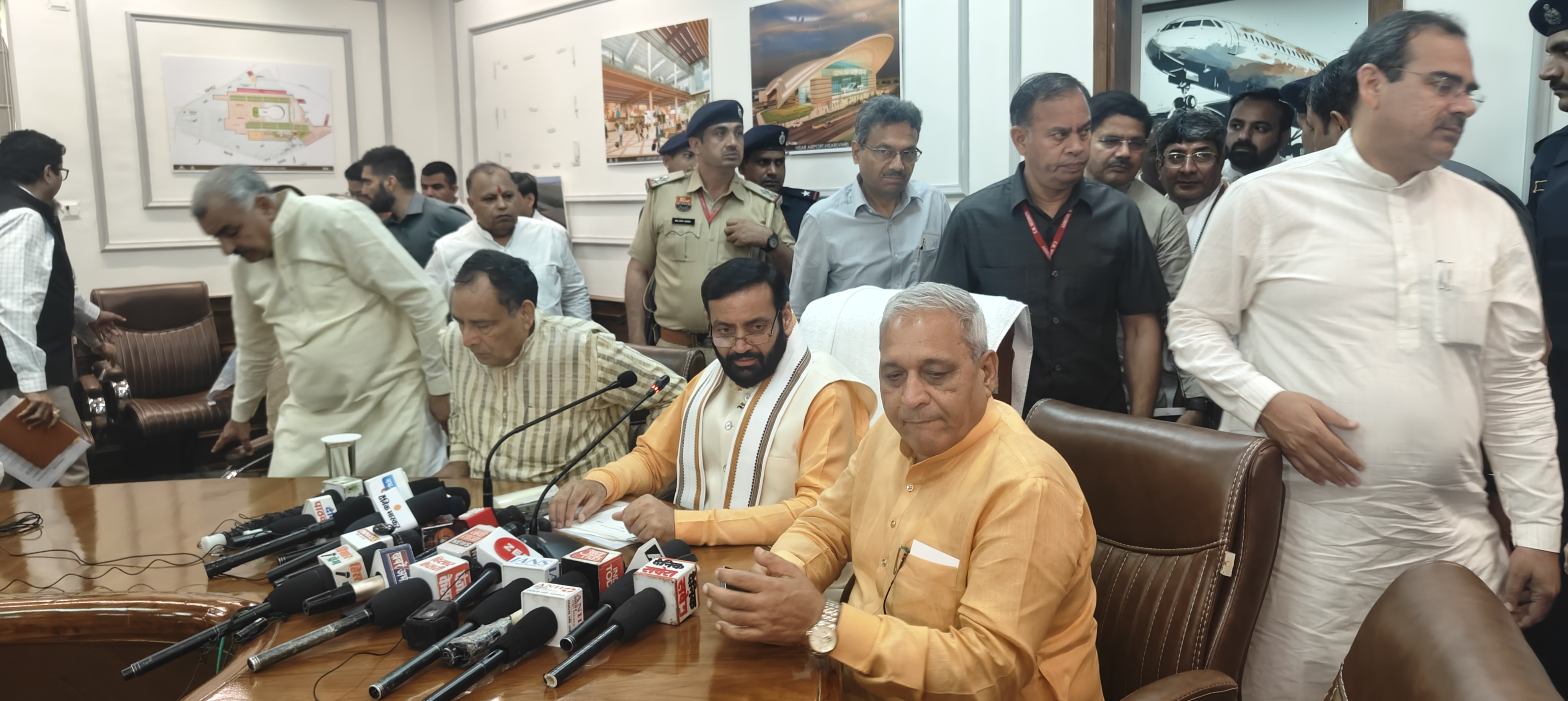 CM Nayab Saini Hisar visit