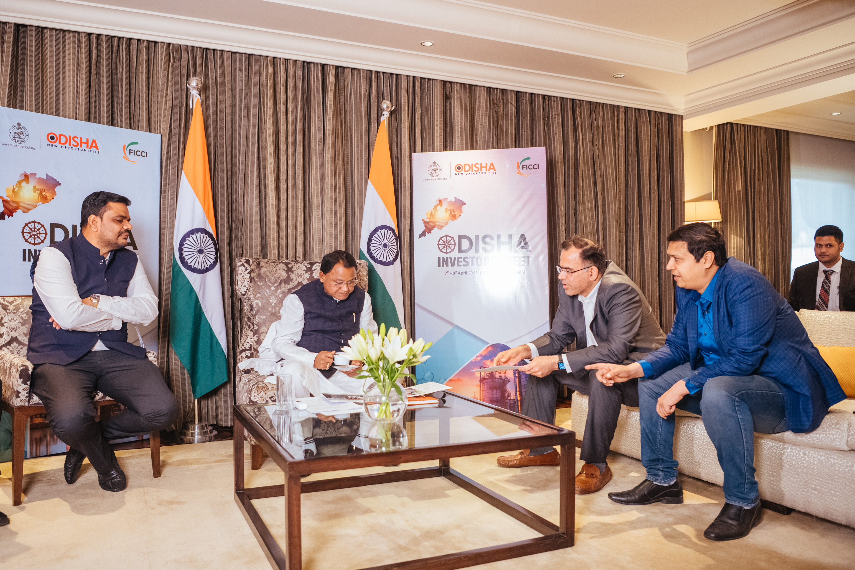 CM Mohan Majhi Delhi Visit
