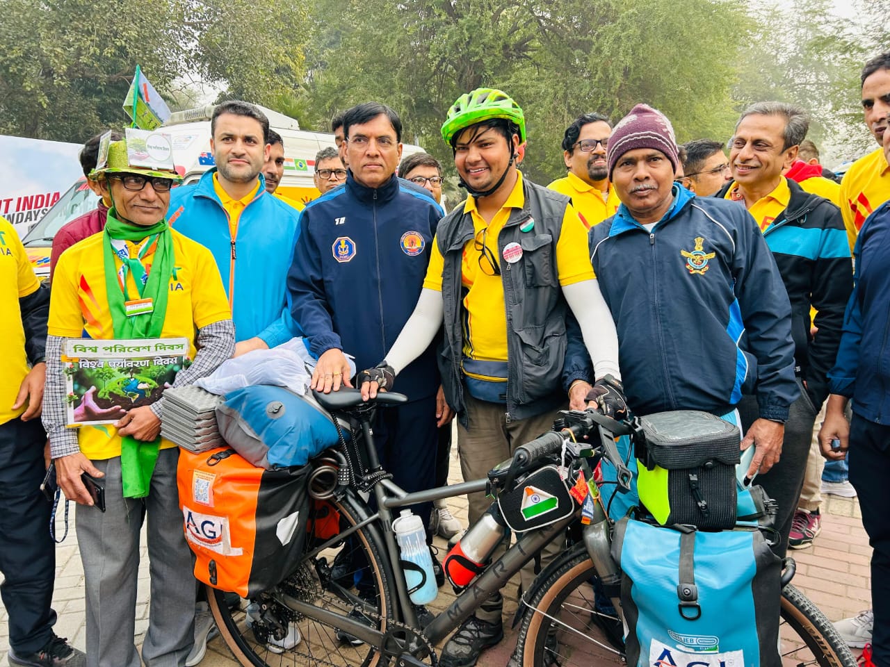 Cyclist Mahesh Kumar