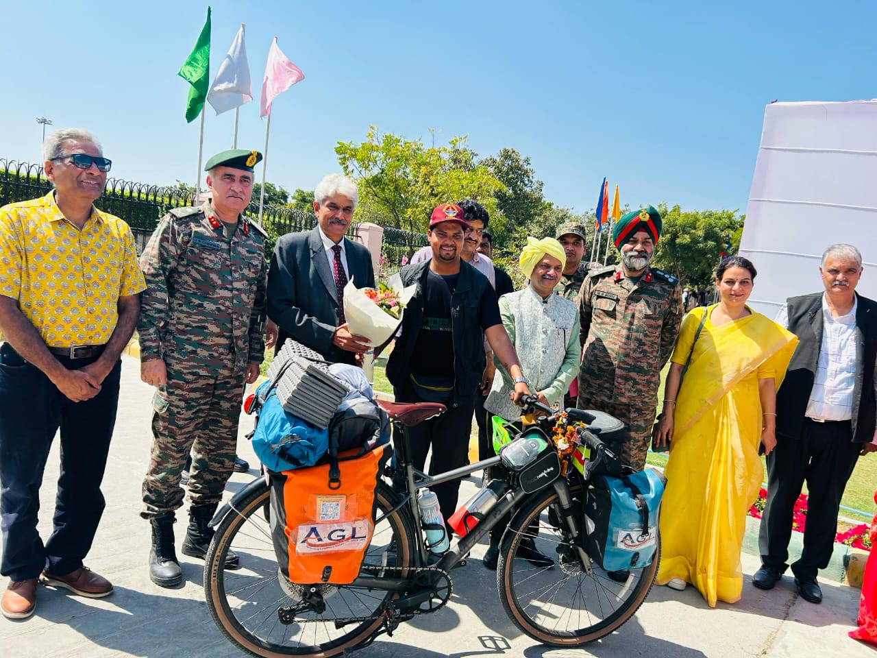 Cyclist Mahesh Kumar