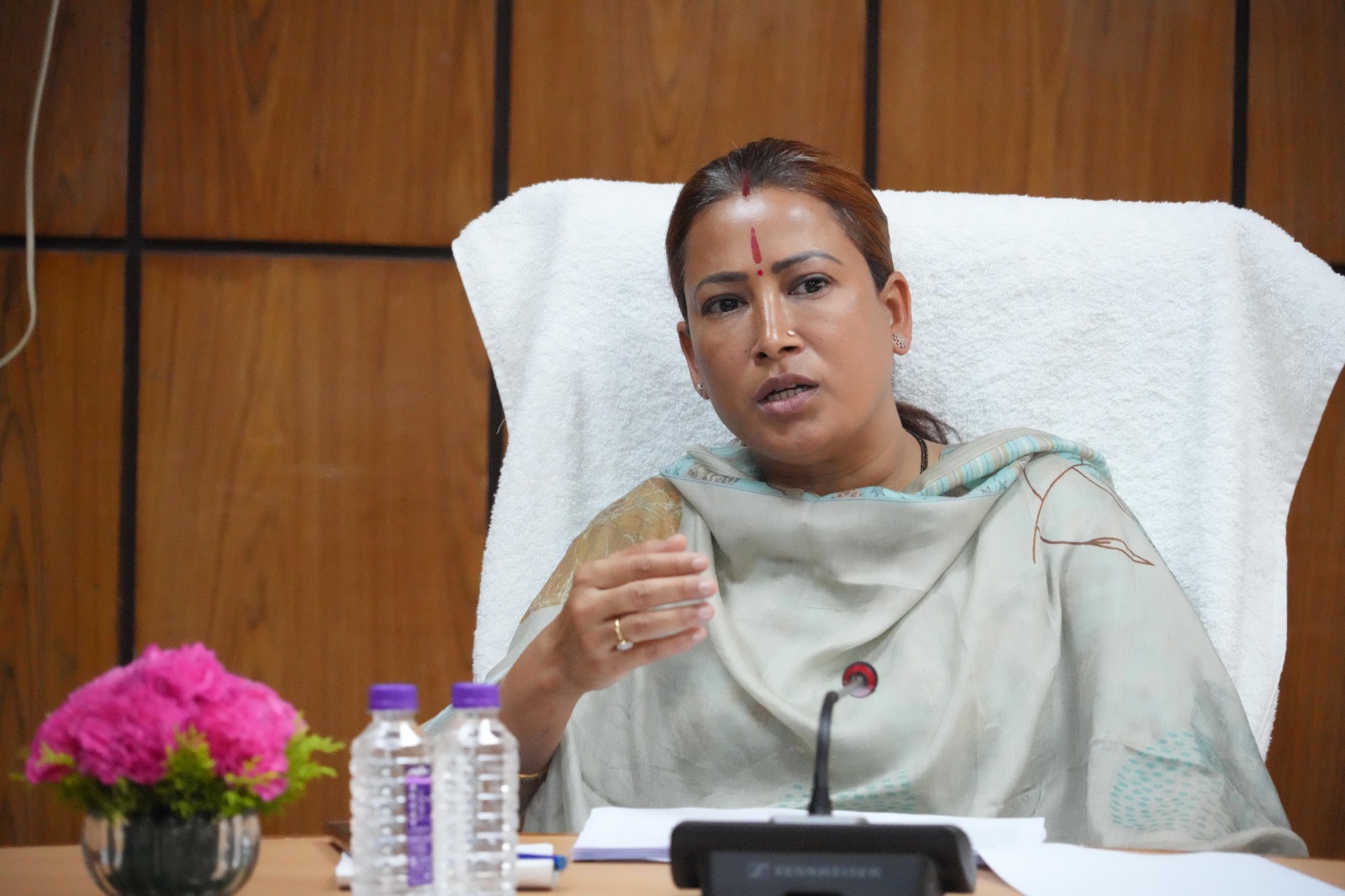 Women and Child Development Minister of Uttarakhand Rekha Arya