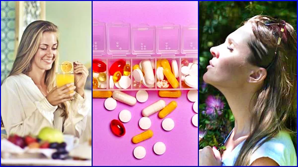 Vitamins effect on health and Vitamin deficiency in body cause diseases