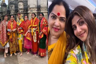 Shilpa Shetty visits Kamakhya temple