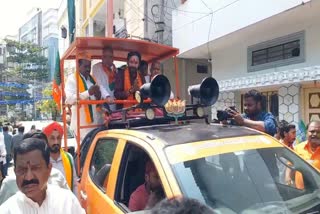 BJP MP Candidates Campaign in Telangana