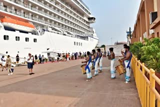 Last tourist cruise ship of the season reached Mangaluru