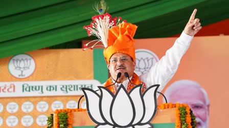 JP NADDA ROAD SHOW IN PANCHKULA