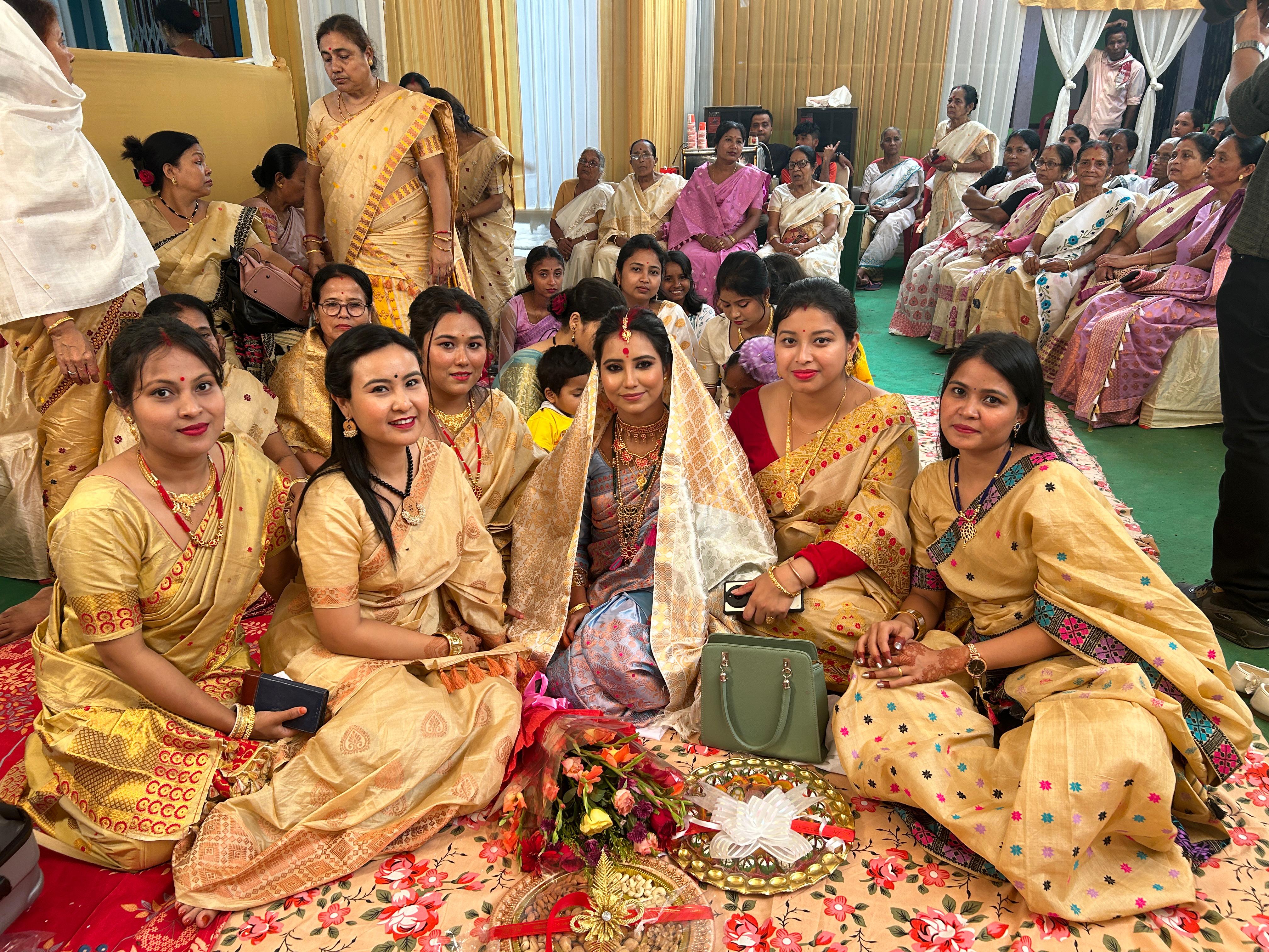 gyanashree bora bittu sonowal wedding