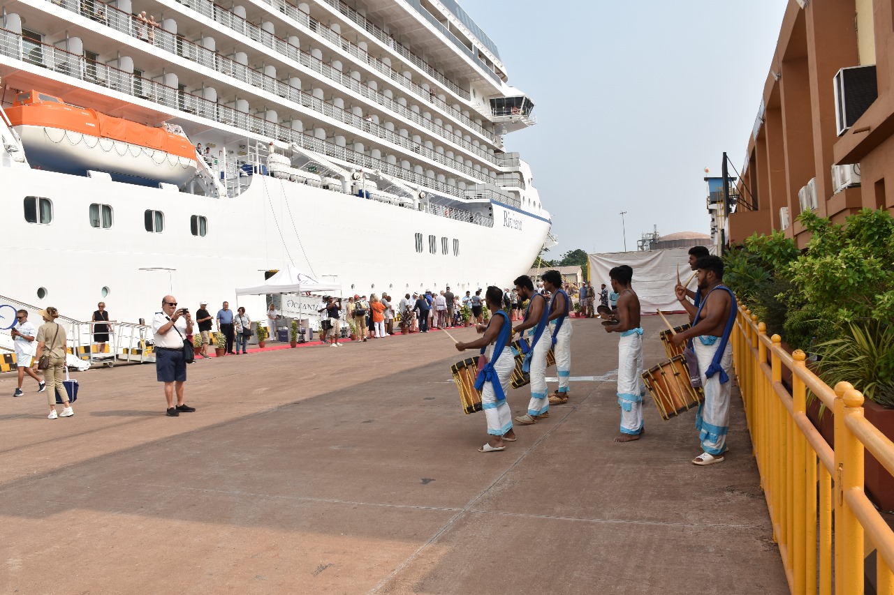 9th and Last Cruise Ship of This Season Leaves Mangaluru Port