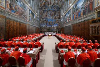 Cardinals Vote In The Vatican For A Second Day To Elect A New Pope