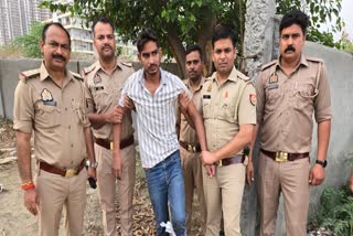 बदमाश और पुलिस के बीच मुठभेड़