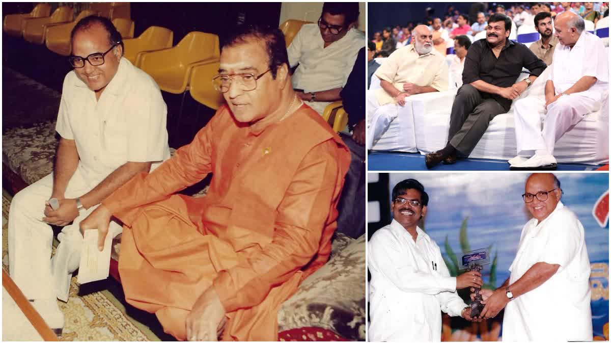 Ramoji with Cine Personalities