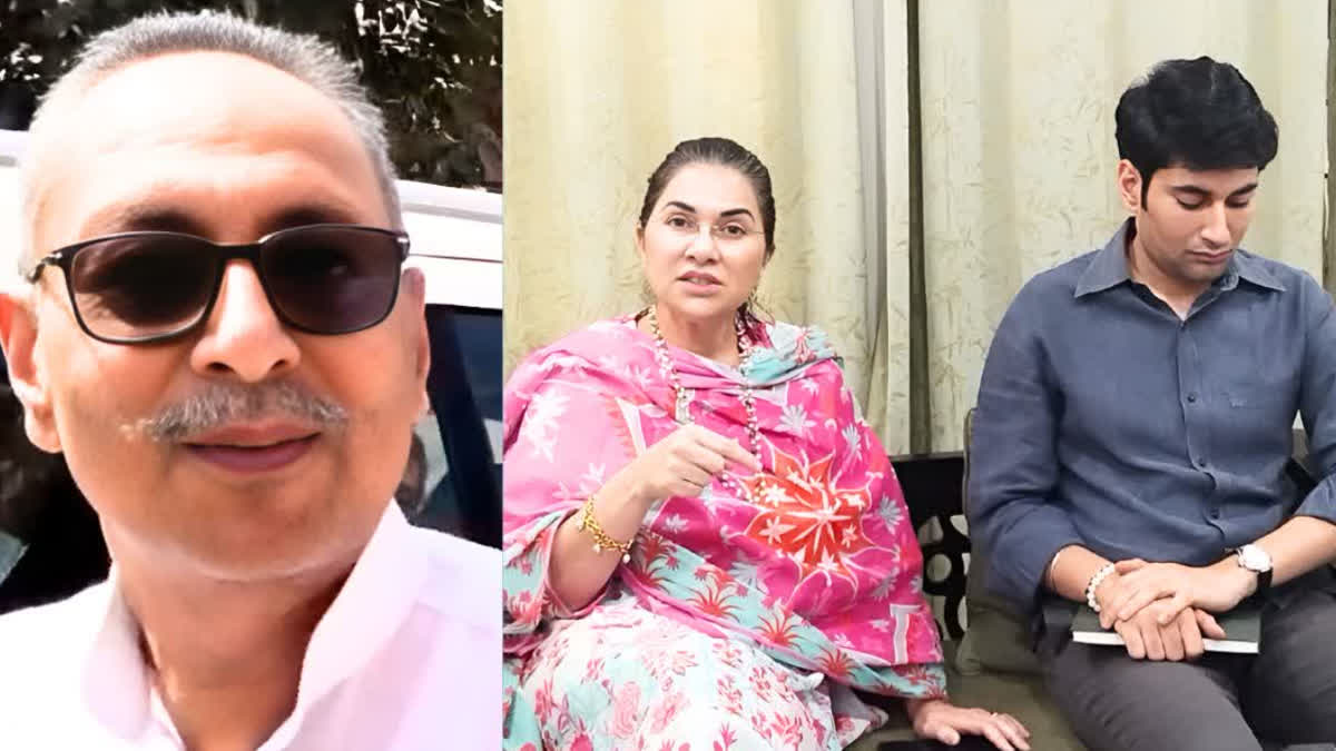 Former cabinet minister Vishvendra Singh filed a case against his son and wife, accusing them of stealing gold from the locker