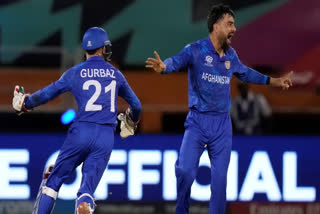 T20 World cup 2024 Afghanistan beat NZ by 84 Runs rahmanullah Gurbaz become Player of the Match