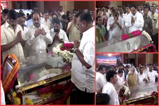 Congress Leaders Condoled the Death of Ramoji Rao