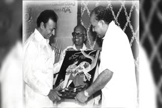 Ramoji Rao with Dr.Rajkumar