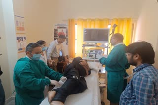 Endoscopy test started in Base Hospita